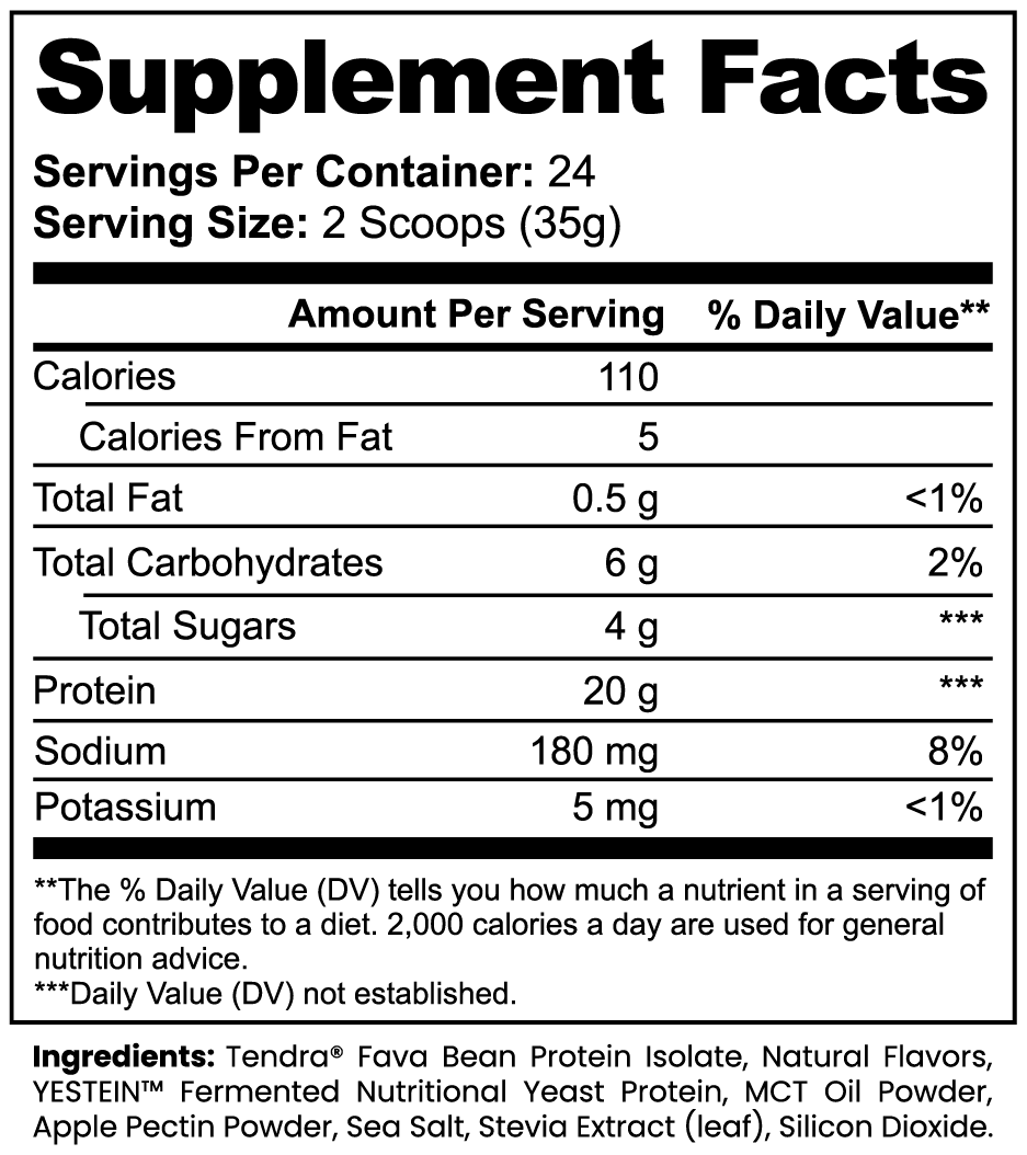 ULTIMATE PLANT PROTEIN (Vanilla)