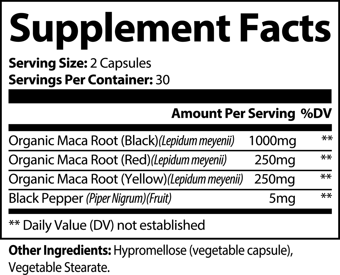 Maca Capsules