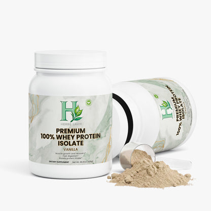PREMIUM 100% Whey Protein Isolate (Vanilla)
